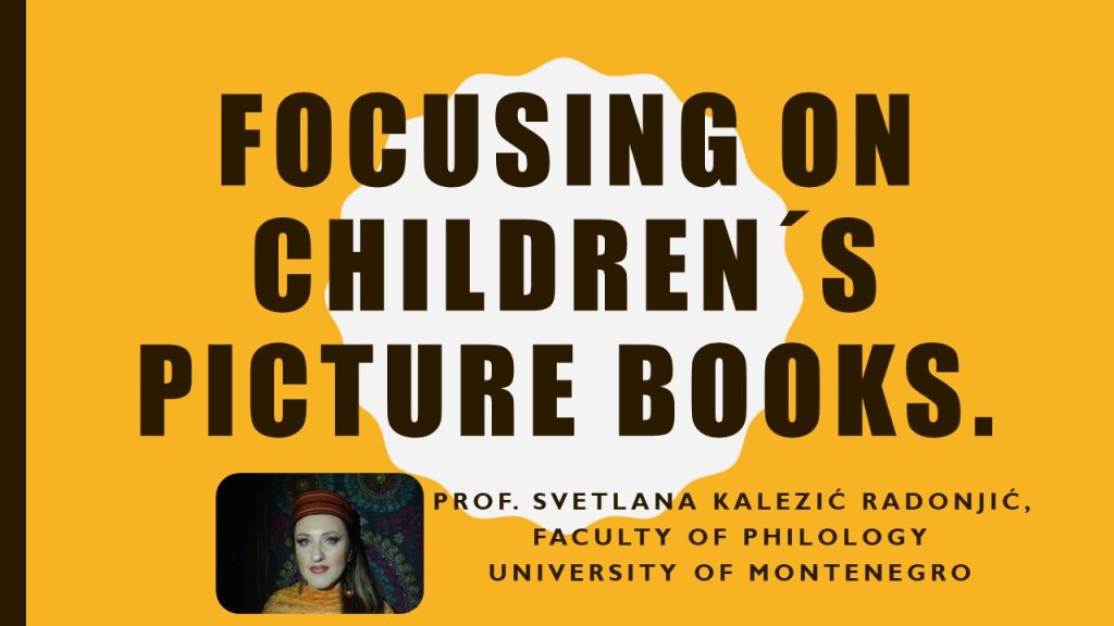 Focusing on Children´s Picture Books, 7 de marzo, Workspace-Área de Literatura Infantil y Juvenil...